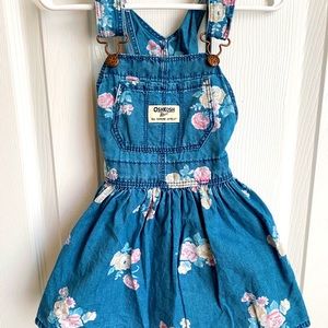OSHKOSH modern country girl floral pattern dress.